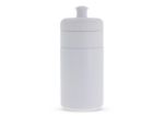 sportfles met rand 500 ml - wit