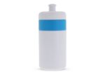 sportfles met rand 500 ml - blauw