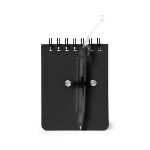 notitieboekje met 60 blaadjes - zwart
