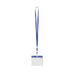 badgehouder met lanyard - blauw