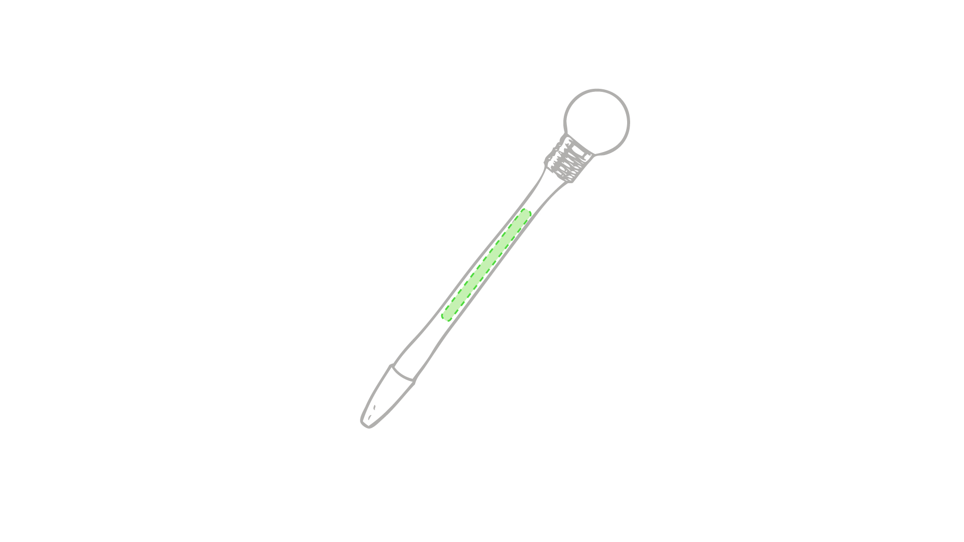 tampondruk b (5 x 0,5 cm)