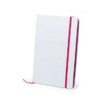 a5 notitieboek fraguen met 100 bladzijden. - fuchsia
