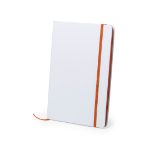 a5 notitieboek fraguen met 100 bladzijden. - oranje