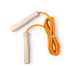 springtouw houten handvat makit - oranje