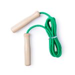 springtouw houten handvat makit - groen