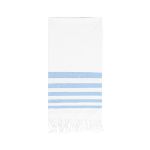 omslag handdoek katoen 180 gr sally - licht blauw