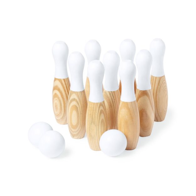 spel bowling in katoenen tas spare