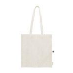 opvouwbare tas biyon recycled katoen 120 gram/m² - transparant