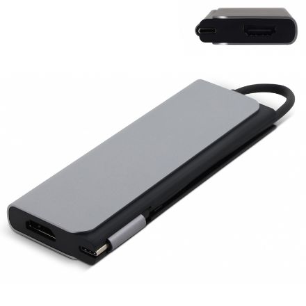 powerhub met usb, usb-c en hdmi poort