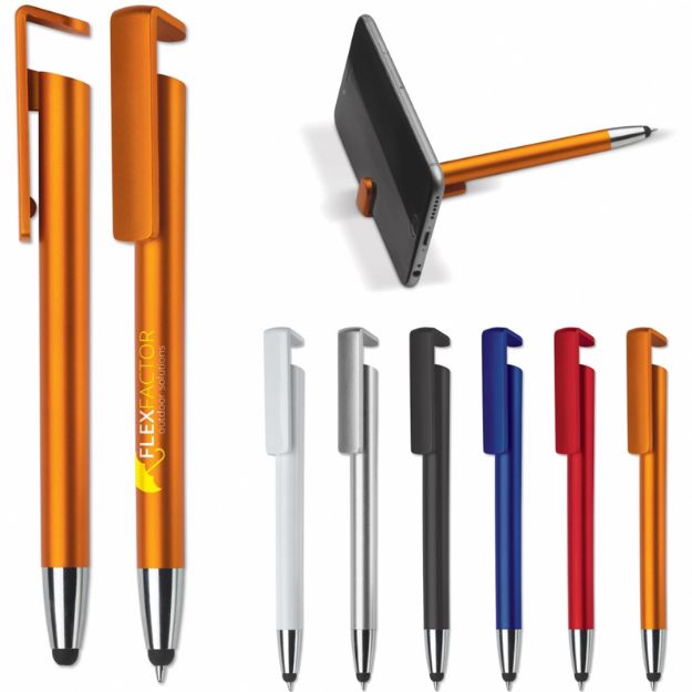 balpen 3-in-1 hardcolour blauwschrijvend