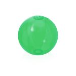 strandbal van transparant pvc. 28 cm nemon - groen
