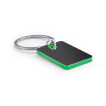 rvs sleutelhanger - groen
