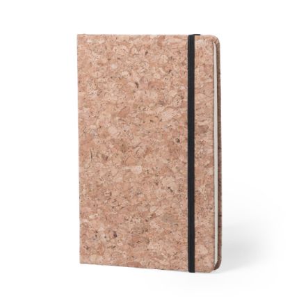 notitieboek met kurken omslag