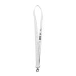 zaadpapier lanyard met haak