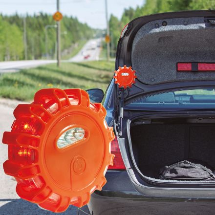 5 led-alarmlamp voor in de auto.
