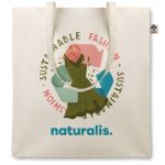 organische katoenen boodschappentas.