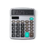 rekenmachine tueris 12 cijferig aluminium