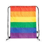 rugzak marsha rpet polyester. regenboog.