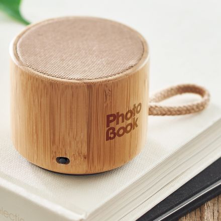 draadloze bamboe luidspreker