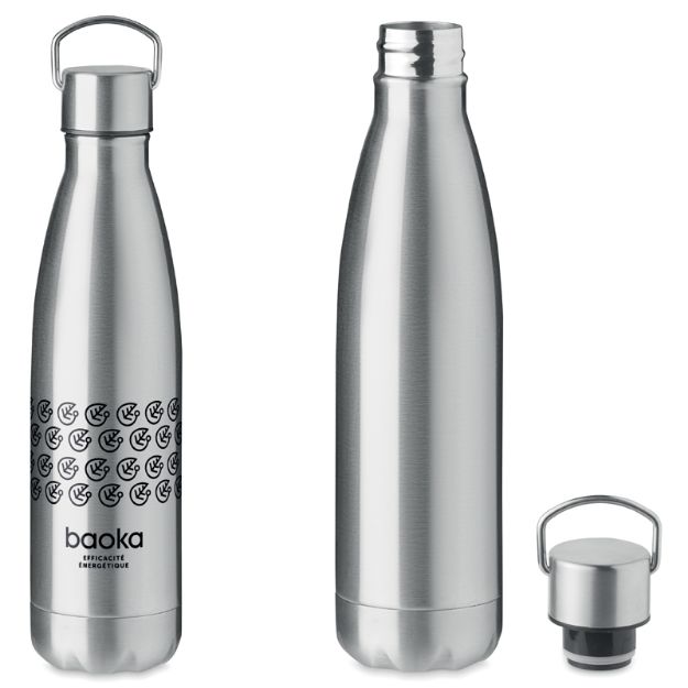 dubbelwandige rvs thermosfles artic 500ml