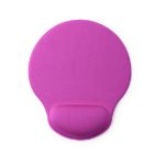 muismat met gewatteerde polssteun - fuchsia