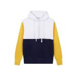3-kleurige sweatshirt 280 gr. skon xs-xxl