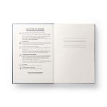 a5 notitieboekje van koffieschillen en katoenafval