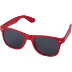 sun ray zonnebril van gerecycled plastic - rood