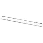 refari liniaal van 30 cm van gerecycled plastic - wit