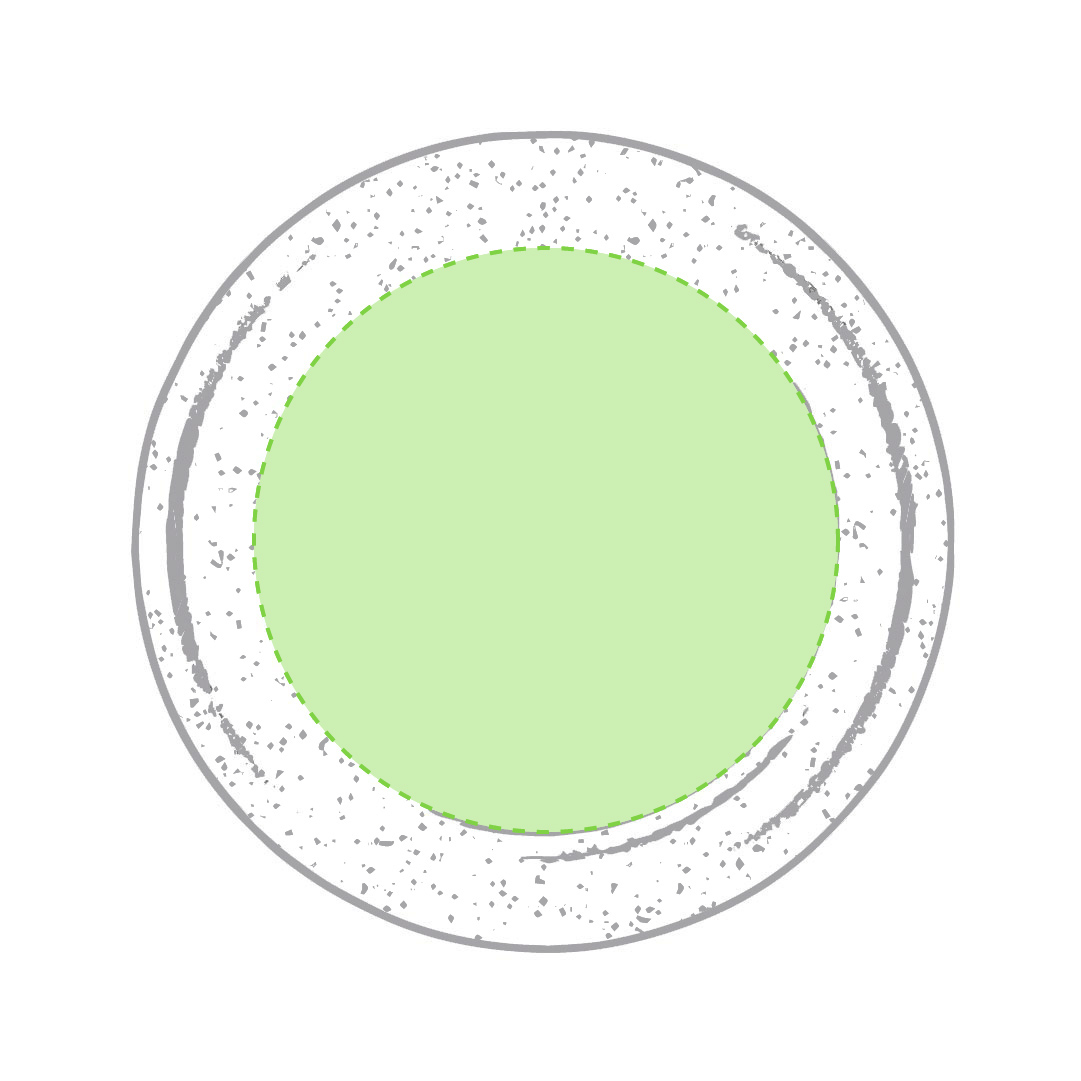 zeefdruk e (10 x 10 cm)