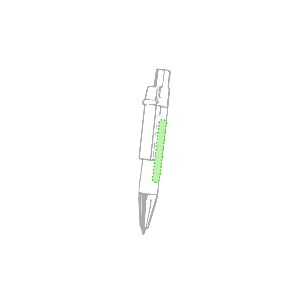 tampondruk b (3 x 0,6 cm)