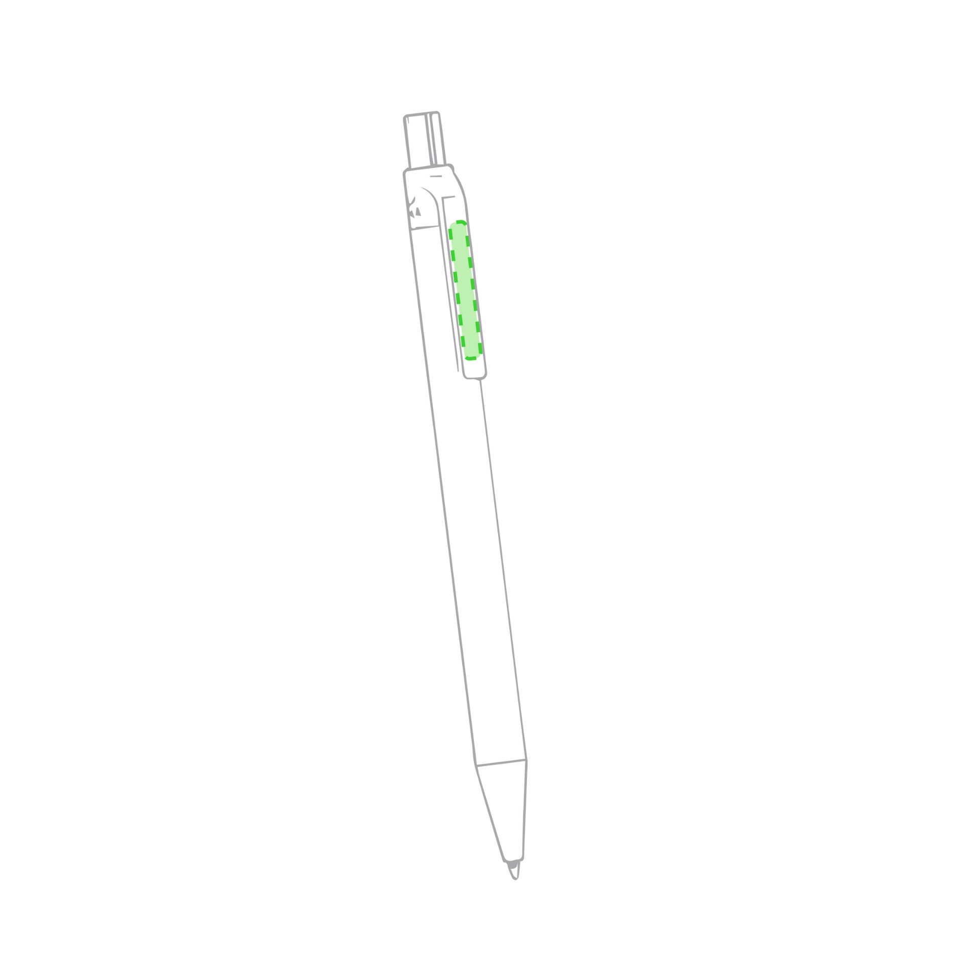 digitaaldruk < 5 cm (0,5 x 2,5 cm)