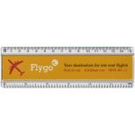 ellison 15 cm pvc liniaal papieren inlay custom