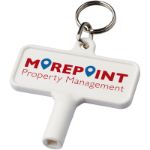 largo kunststof radiatorsleutel met sleutelhanger