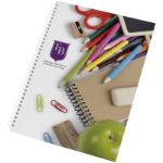 wire-o a4 notitieboek hard cover - wit