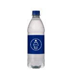 bronwater 500 ml met draaidop - blauw
