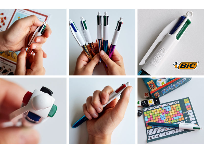Duurzaam schrijven met BIC® 4 Colours® balpen