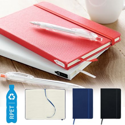 a5 notitieboek met rpet omslag note