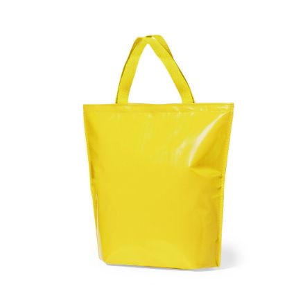 koeltas gelamineerd non woven - geel