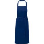 andrea schort van 240 g/m2 met verstelbare nekband - blauw