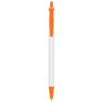 bic® clic stic balpen blauwschrijvend - oranje