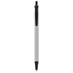 bic® clic stic balpen blauwschrijvend - zilver