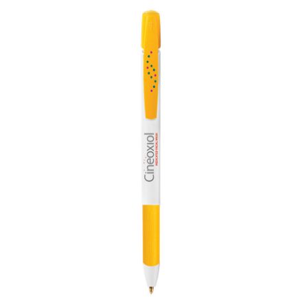 bic® media clic grip balpen blauwschrijvend - 