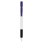 bic® media clic grip balpen blauwschrijvend - marine