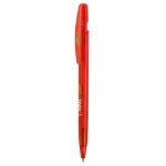 bic® media clic balpen blauwschrijvend - rood