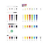 bic® wide body balpen blauwschrijvend