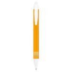 bic® wide body balpen blauwschrijvend - oranje
