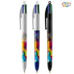 bic® 4-kleuren balpen - zwart