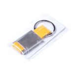 sleutelhanger van aluminium en polyester