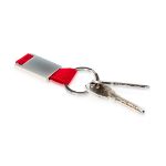 sleutelhanger van aluminium en polyester